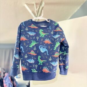 Jumping Beans Navy Dinosaur Sweatshirt